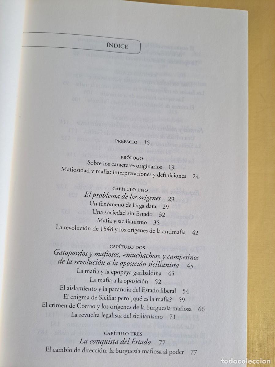 Libros de segunda mano: GIUSEPPE CARLO MARINO - HISTORIA DE LA MAFIA: UN PODER EN LAAS SOMBRAS - EDICIONES B 2003 - Foto 3