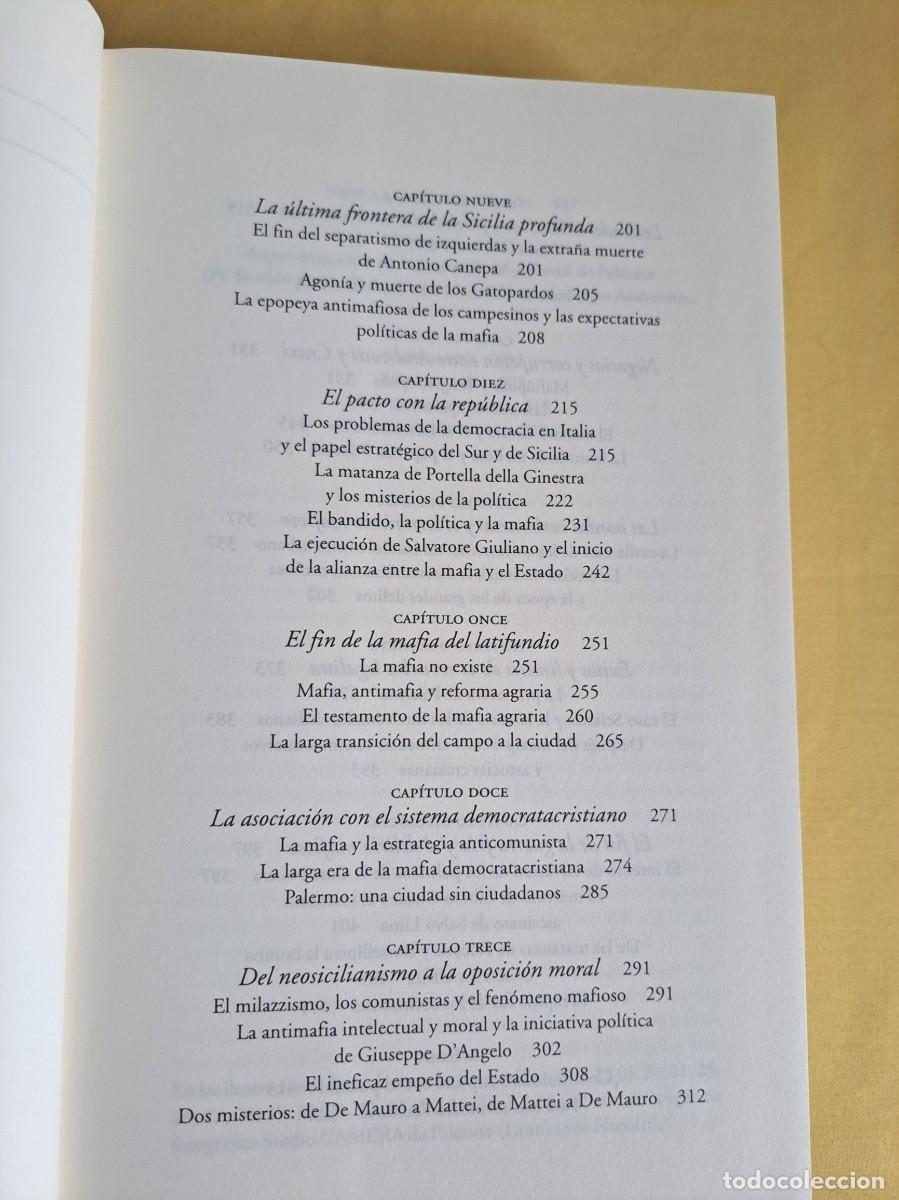 Libros de segunda mano: GIUSEPPE CARLO MARINO - HISTORIA DE LA MAFIA: UN PODER EN LAAS SOMBRAS - EDICIONES B 2003 - Foto 5