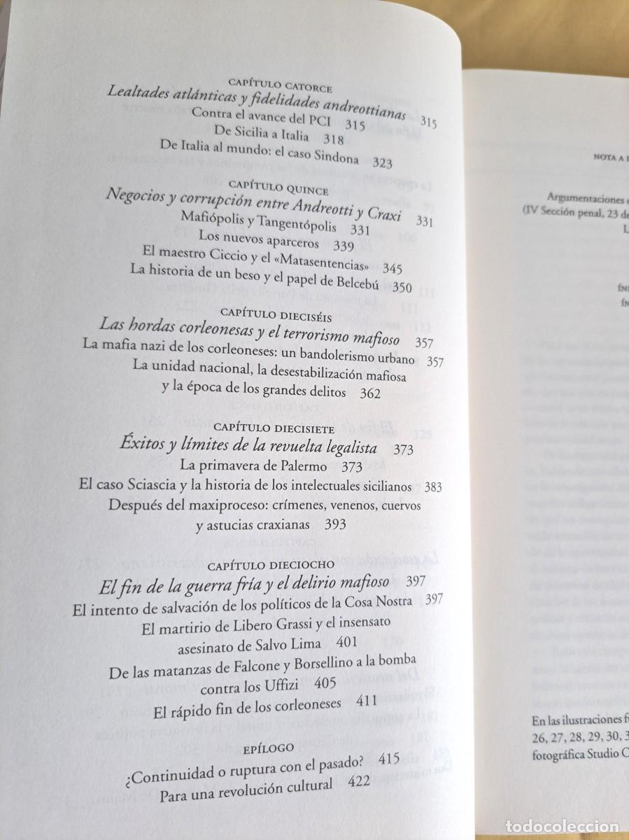 Libros de segunda mano: GIUSEPPE CARLO MARINO - HISTORIA DE LA MAFIA: UN PODER EN LAAS SOMBRAS - EDICIONES B 2003 - Foto 6