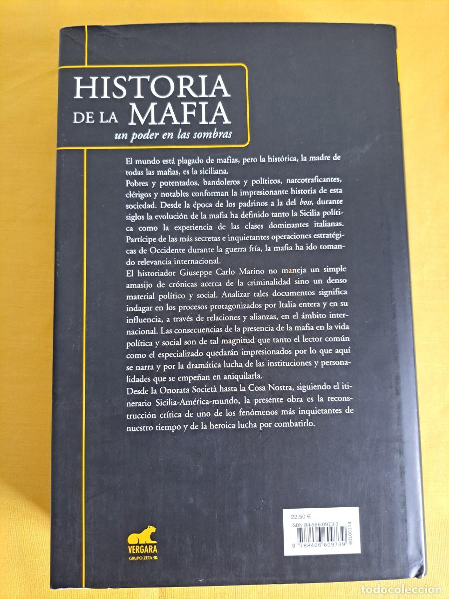 Libros de segunda mano: GIUSEPPE CARLO MARINO - HISTORIA DE LA MAFIA: UN PODER EN LAAS SOMBRAS - EDICIONES B 2003 - Foto 9