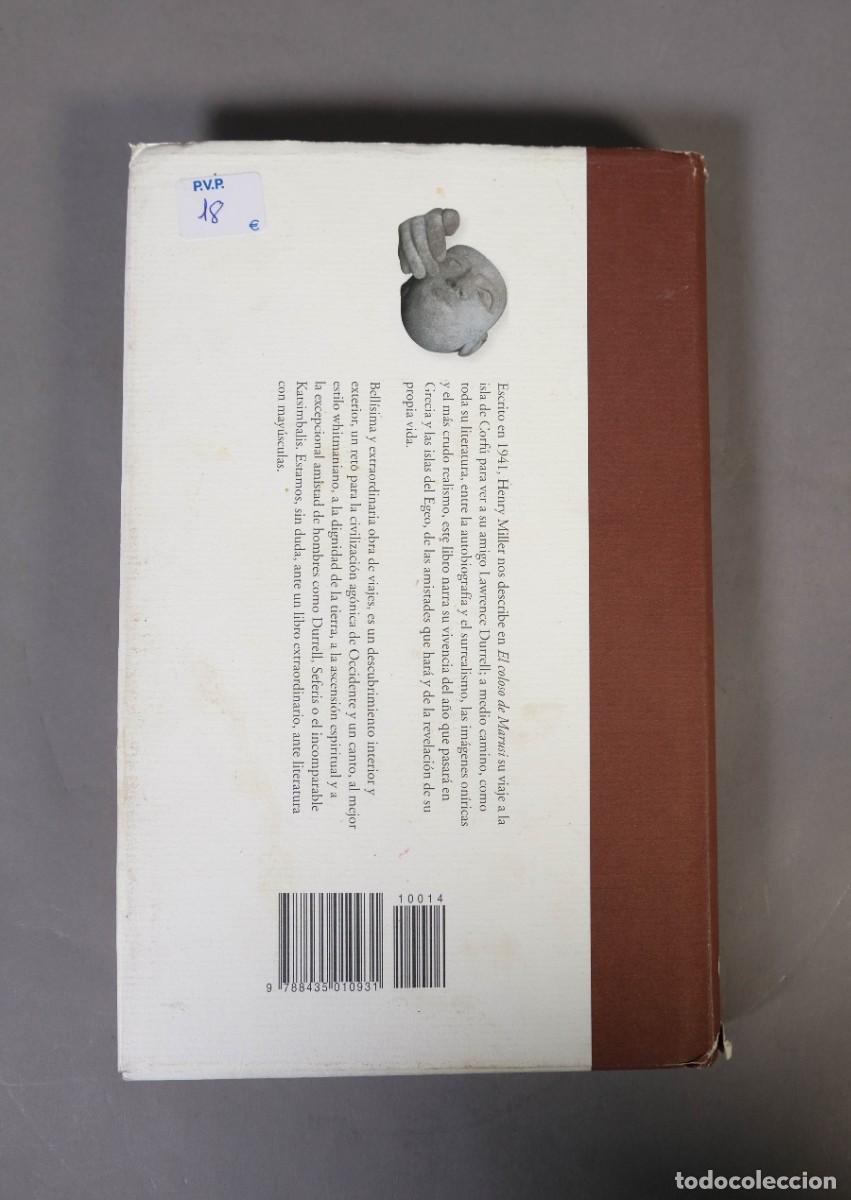 Libros de segunda mano: EL COLOSO DE MARUSI - HENRY MILLER - ED. EDHASA, 2014 - Foto 2