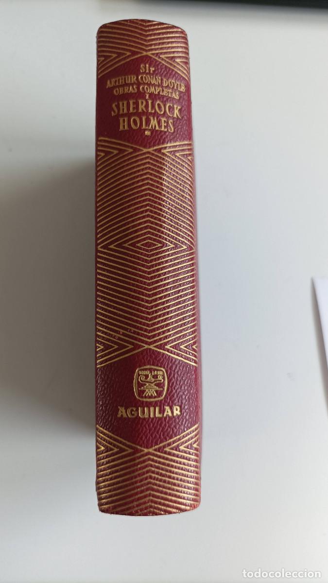 Libros de segunda mano: Joya n090-094, Obras Completas de Conan Doyle, Tomo 1 de Sherlock Holmes, Aguilar