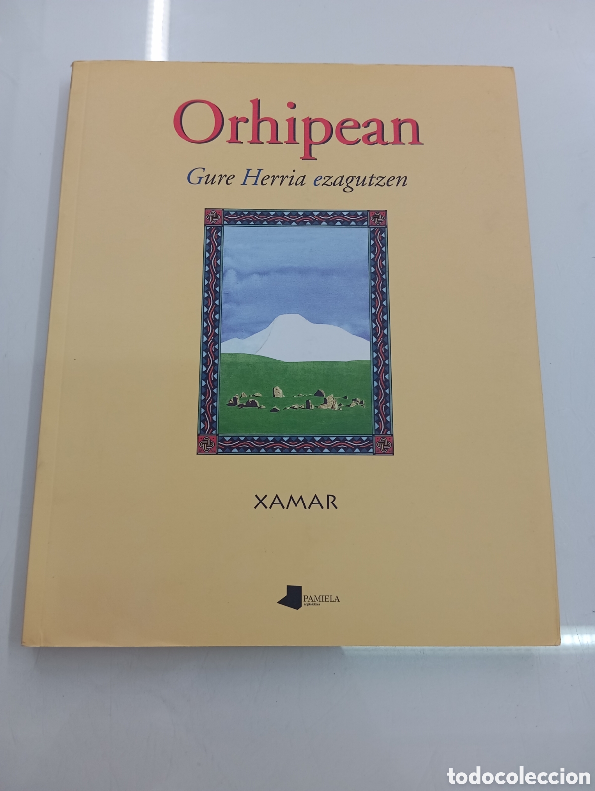 Libros de segunda mano: ORHIPEAN, GURE HERRIA EZAGUTZEN. JUAN CARLOS ETXEGOIEN &ldquo;XAMAR&rdquo;. PAMIELA ARGITALETXEA 1992. EUSKERAZ