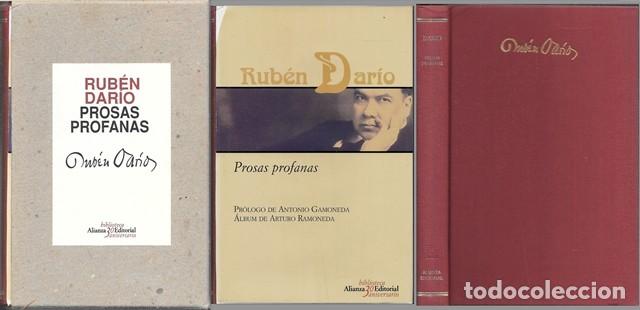 Libros de segunda mano: PROSAS PROFANAS (PROLOGO DE ANTONIO GAMONEDA, ALBUM DE ARTURO RAMONEDA) - DARIO, RUBEN - A-POE-2571
