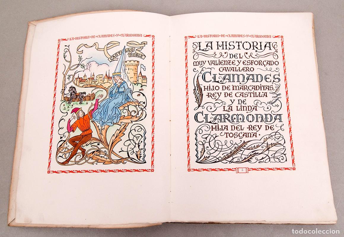 Libros de segunda mano: LA HISTORIA DE CLAMADES Y DE CLARMONDA - GIVANEL - D'IVORY - FIRMADO POR EL AUTOR - 290 EJEMPLARES