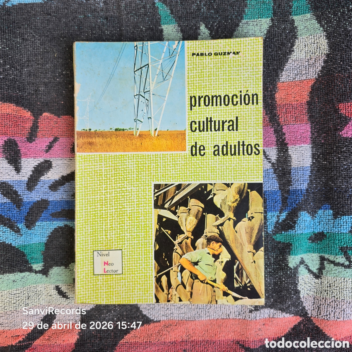 Libros de segunda mano: PROMOCI&Oacute;N CULTURAL DE ADULTOS (PABLO GUZM&Aacute;N) (NUTESA)