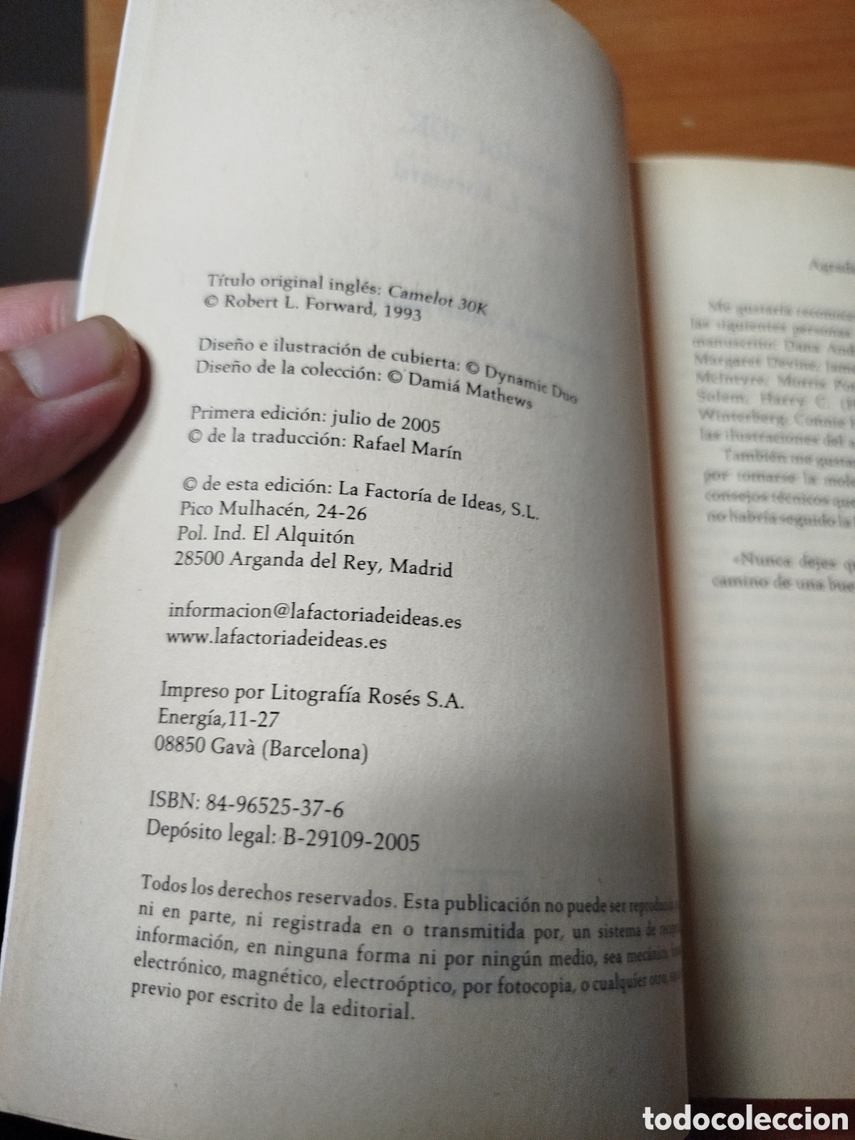 Libros de segunda mano: Camelot 30k. Robert forward. Puzzle. Rompecabezas intelectual - Foto 4