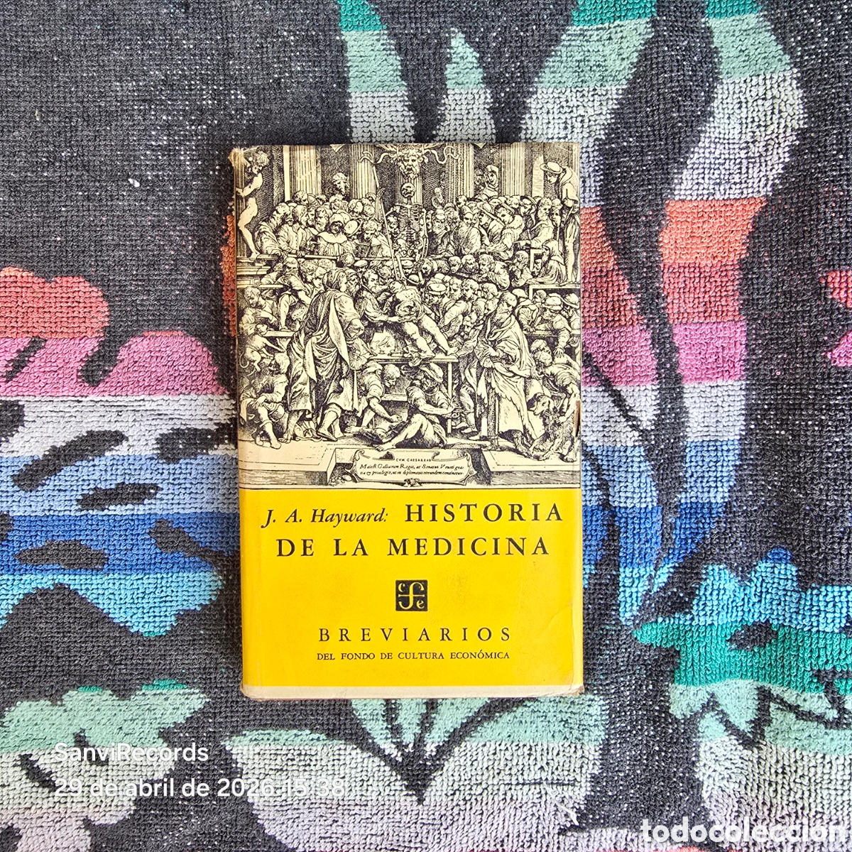 Libros de segunda mano: HISTORIA DE LA MEDICINA (J.A. HAYWARD) (BREVIARIOS DEL FONDO DE CULTURA ECON&Oacute;MICA)