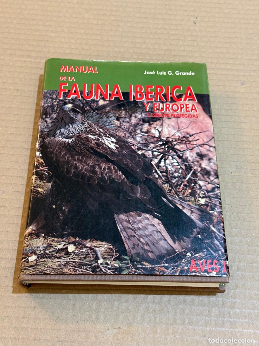 Libros de segunda mano: JOSE LUIS G. GRANDE / MANUAL DE LA FAUNA IBERICA Y EUROPEA / CAZA / ESPECIES PROTEGIDAS / AVES #25
