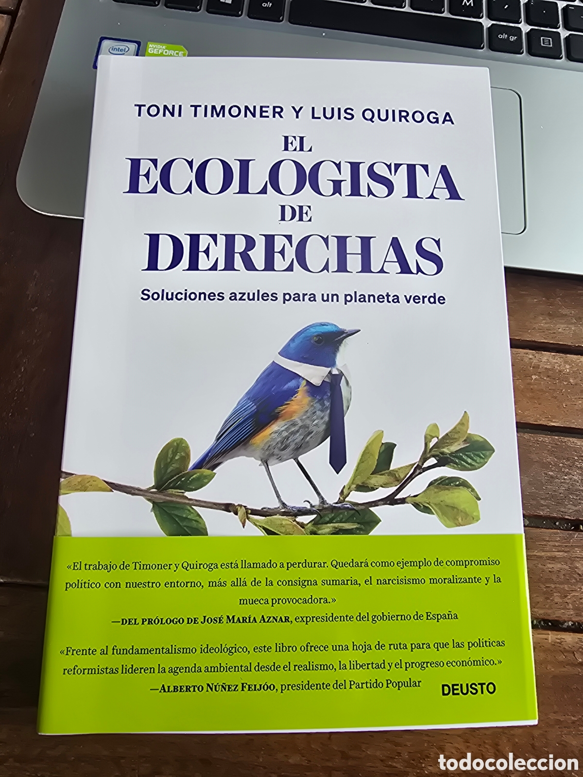 Libros de segunda mano: El ecologista de derechas Toni Timoner Editorial DEUSTO 2026 ideologias medioambiente