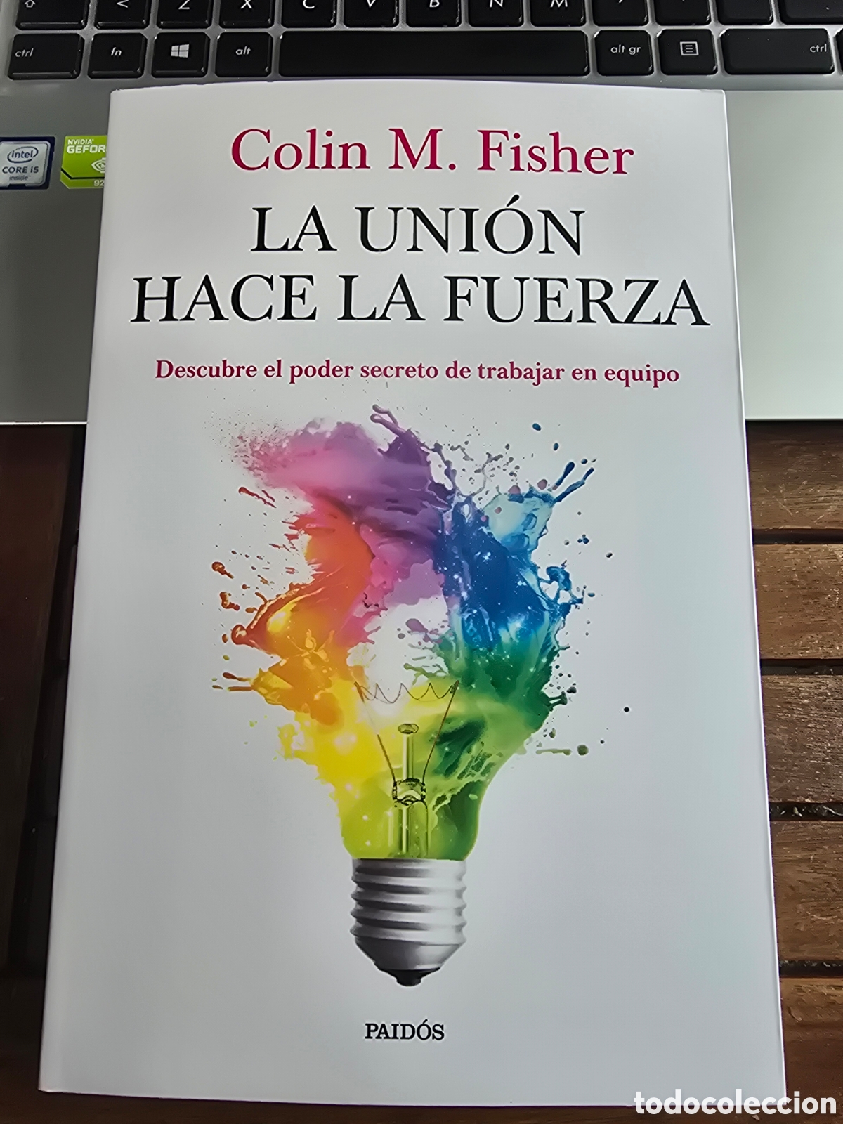 Libros de segunda mano: LA UNI&Oacute;N HACE LA FUERZA Colin M. Fisher PAIDOS 2026 psicologia positiva