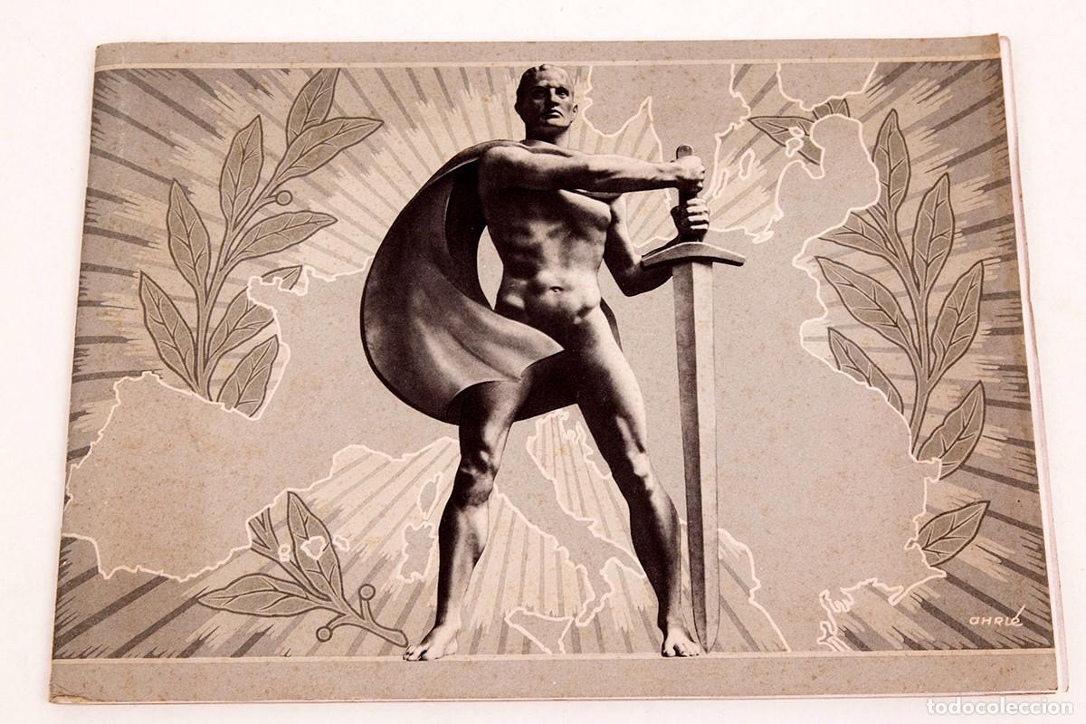 Libros de segunda mano: PARA QU&Eacute; LUCHA EL PRODUCTOR EUROPEO - PROPAGANDA NACIONAL SOCIALISTA - FOTOMONTAJES