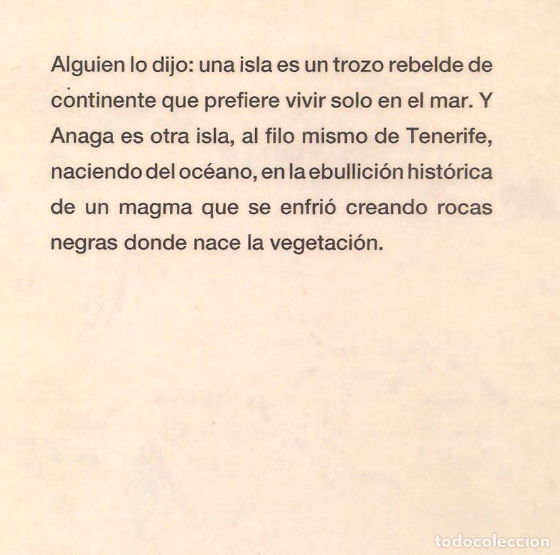Libros de segunda mano: Libro ANAGA: LA CORDILLERA DE LOS SUE&Ntilde;OS | GILBERTO ALEM&Aacute;N | Tenerife - Canarias