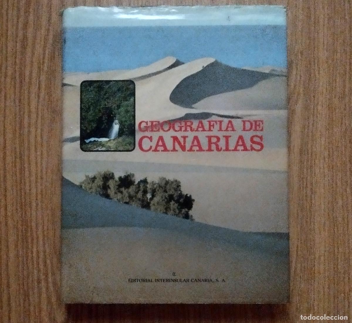 Libros de segunda mano: Libro GEOGRAF&Iacute;A DE CANARIAS | EDITORIAL INTERINSULAR CANARIA | Tenerife - Canarias