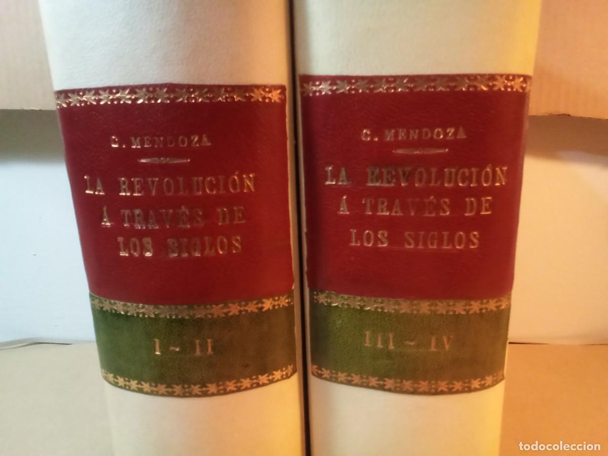 Libros de segunda mano: LOS GRANDES REVOLUCIONARIOS. LA REVOLUCI&Oacute;N A TRAV&Eacute;S DE LOS SIGLOS DE CARLOS MENDOZA.