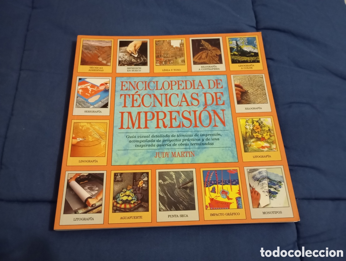 Libros de segunda mano: ENCICLOPEDIA DE T&Eacute;CNICAS IMPRESI&Oacute;N - JUDY MARTIN