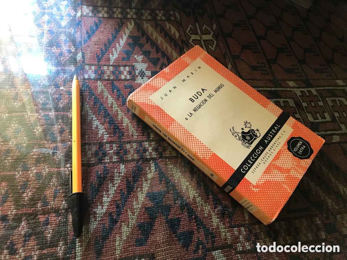 Libros de segunda mano: Buda o la negaci&oacute;n del mundo. Juan Mar&iacute;n. Austral n&ordm;1188