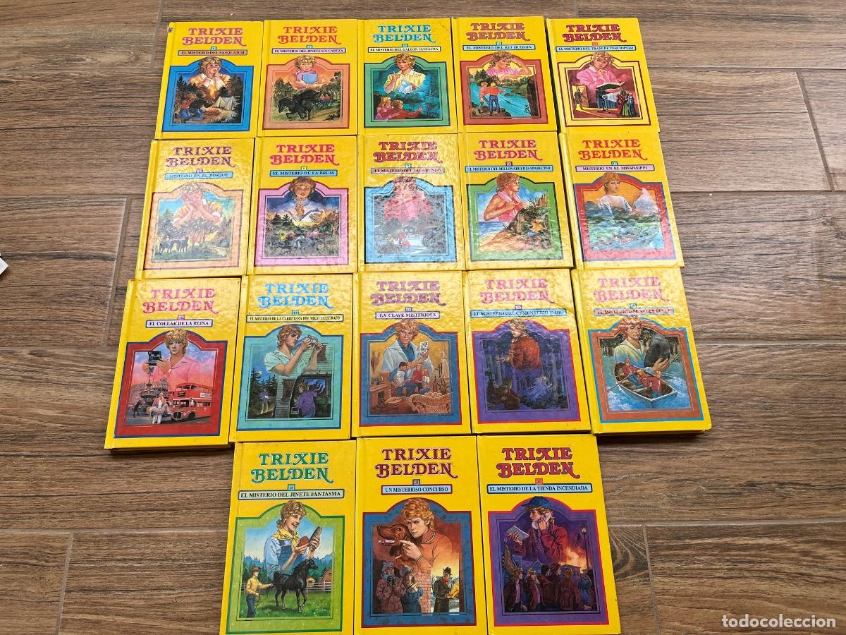 Libros de segunda mano: TRIXIE BELDEN - 18 tomos