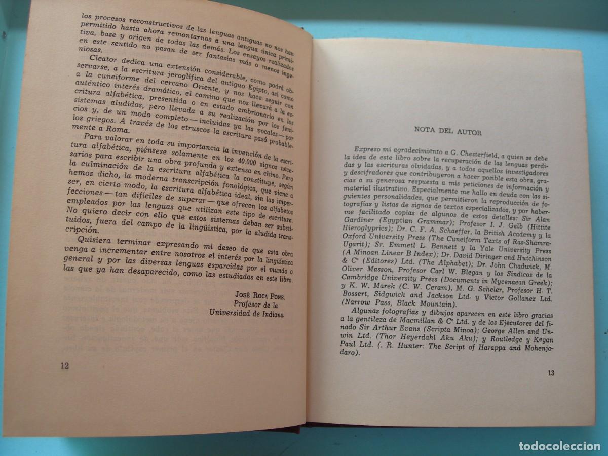 Libros de segunda mano: LOS LENGUAJES PERDIDOS P. E. CLEATOR / - Foto 5