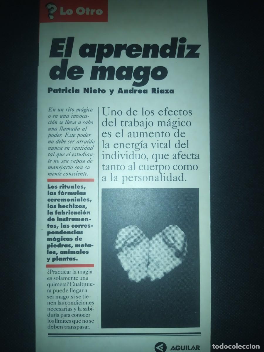 Libros de segunda mano: EL APRENDIZ DE MAGO. PATRICIA NIETO Y ANDREA RIAZA. LO OTRO
