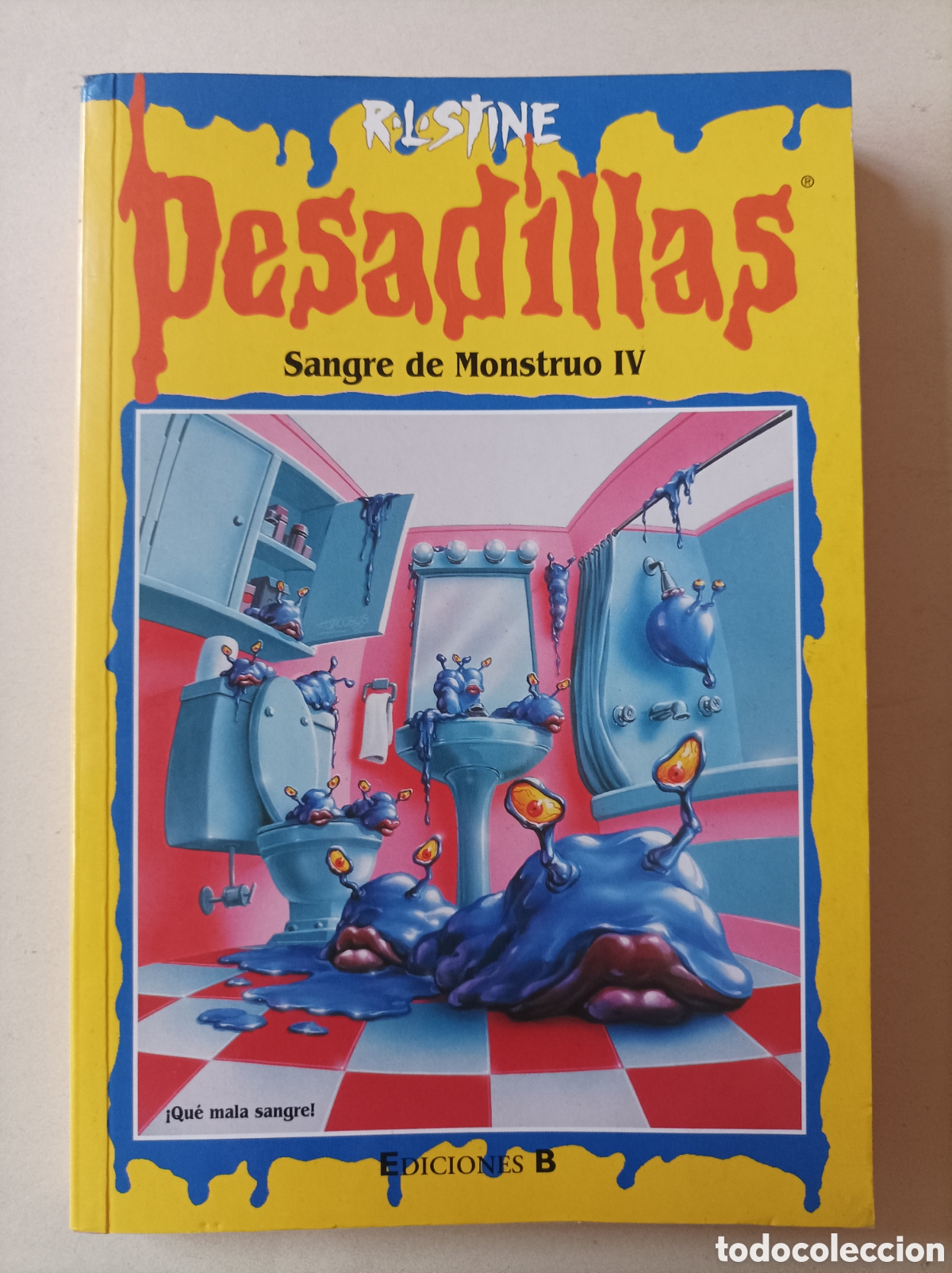 Libros de segunda mano: Sangre de monstruo IV. Pesadillas n&ordm; 60 / R L Stine. Barcelona: Ediciones