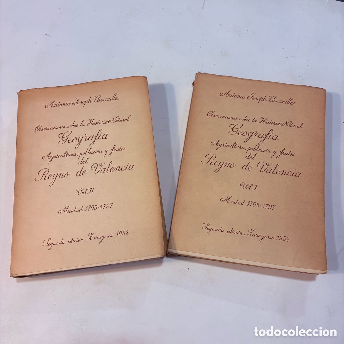Libros de segunda mano: observaciones sobre historia natural geografia agricultura poblacion frutos del reyno valencia