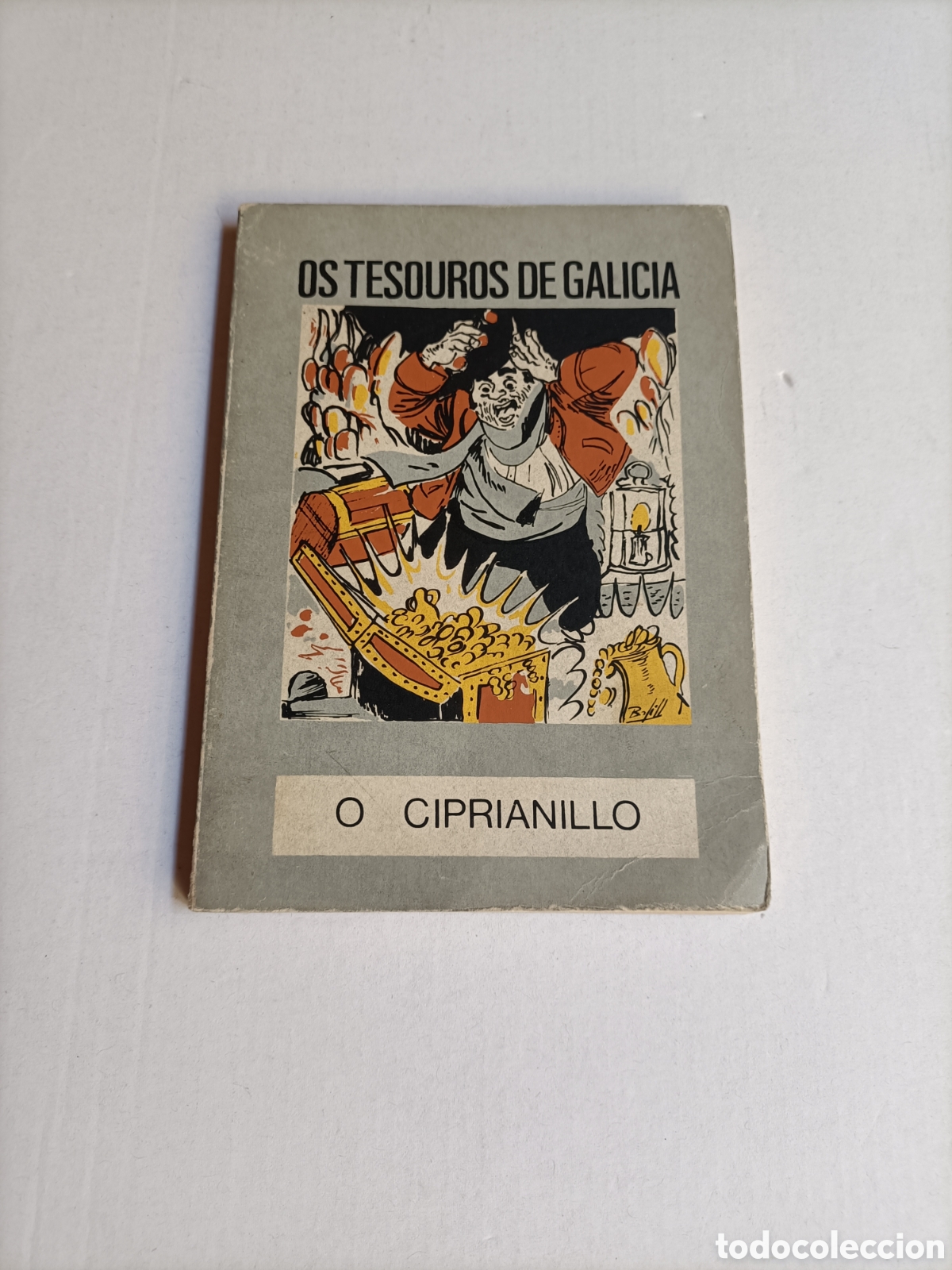 Libros de segunda mano: Os tesouros de Galicia Ciprianillo. Temas gallegos