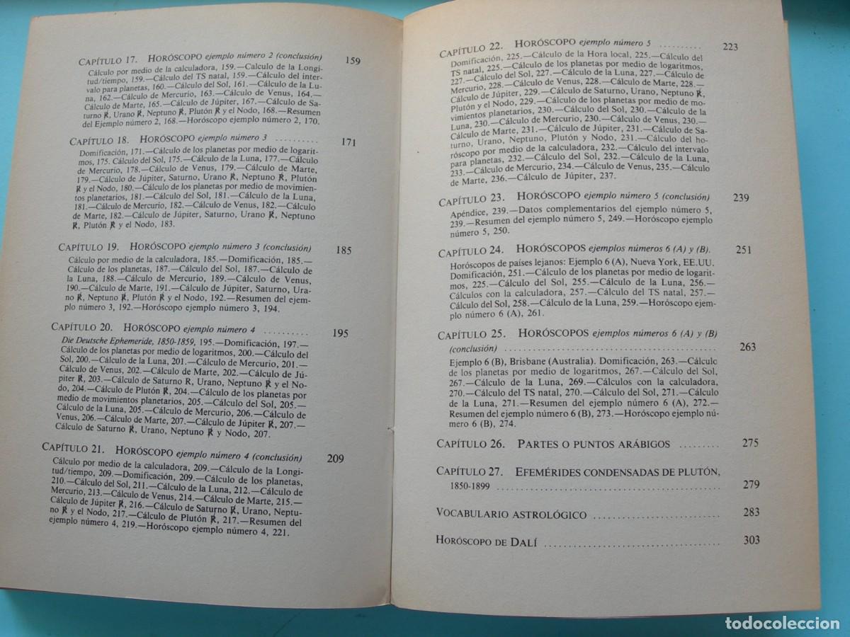 Libros de segunda mano: EL C&Aacute;LCULO DEL HOR&Oacute;SCOPO / ANTONIO VICH / - Foto 13