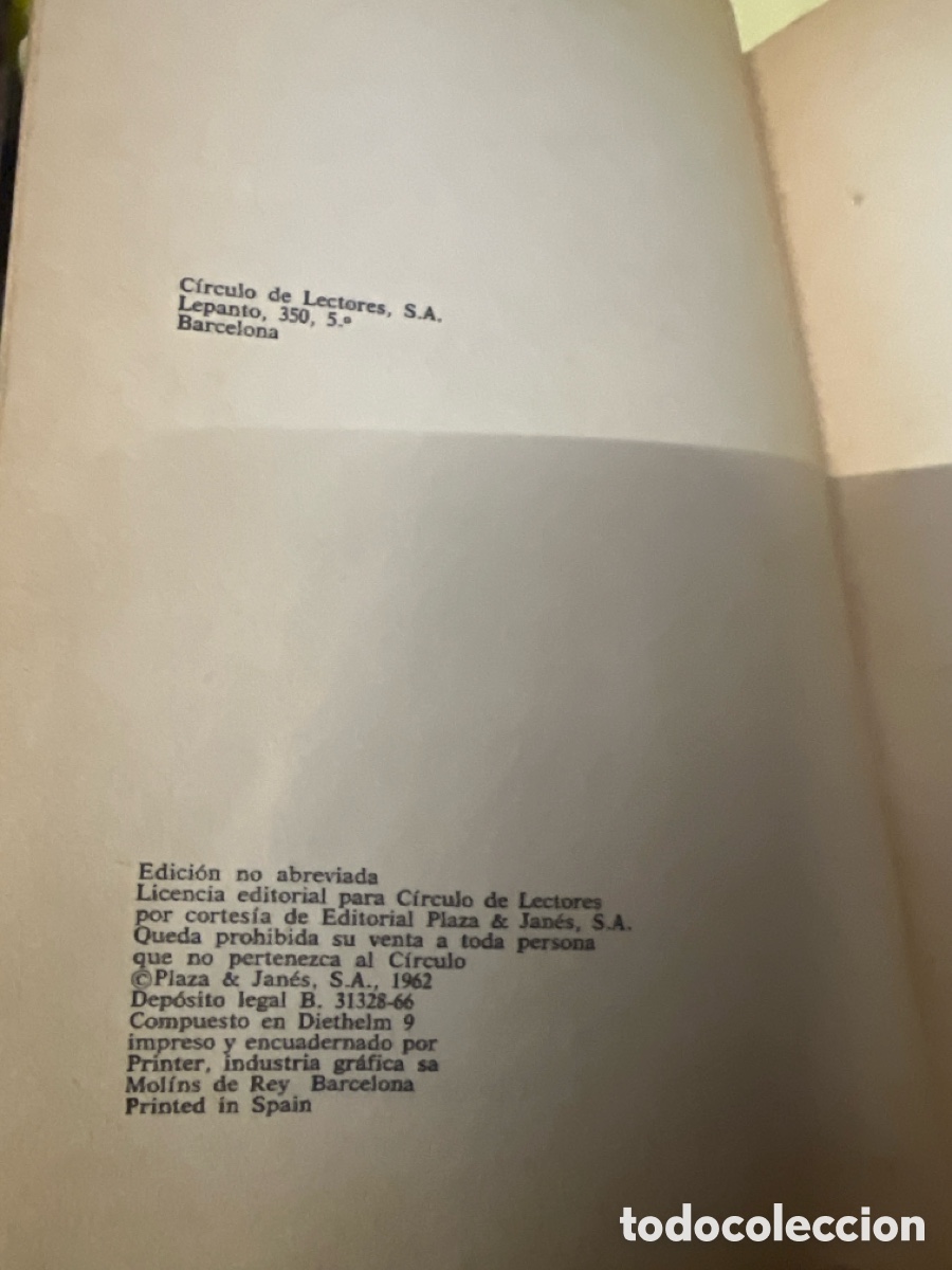 Libros de segunda mano: T3/A3. LOS CA&Ntilde;ONES DE NAVARONE (ALISTAIR MAcLEAN) CIRCULO DE LECTORES- - Foto 3
