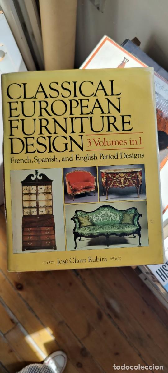 Libros de segunda mano: Libro de dise&ntilde;o de muebles europeos