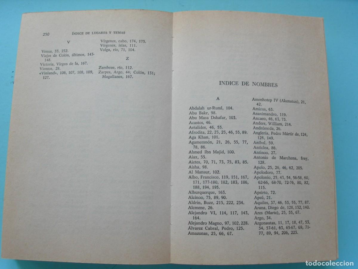 Libros de segunda mano: DE LOS ARGONAUTAS A LOS ASTRONAUTAS / MAURICIO OBREG&Oacute;N / - Foto 15