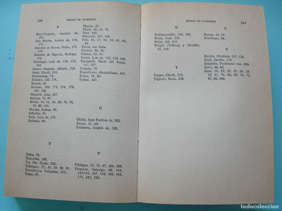 Libros de segunda mano: DE LOS ARGONAUTAS A LOS ASTRONAUTAS / MAURICIO OBREG&Oacute;N / - Foto 19