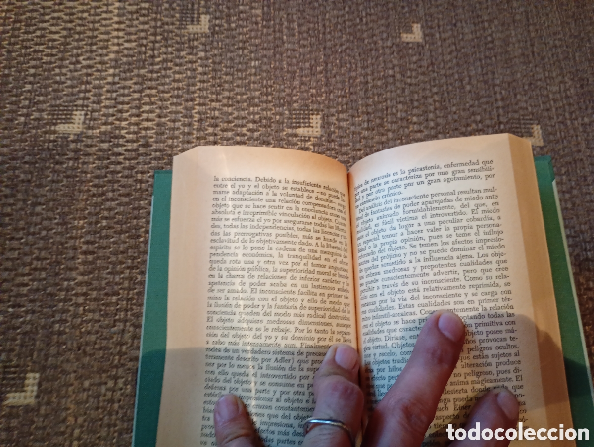 Libros de segunda mano: Tipos Psicol&oacute;gicos C.G. Jung en 2 Tomos, primera edici&oacute;n 1971 - Foto 6