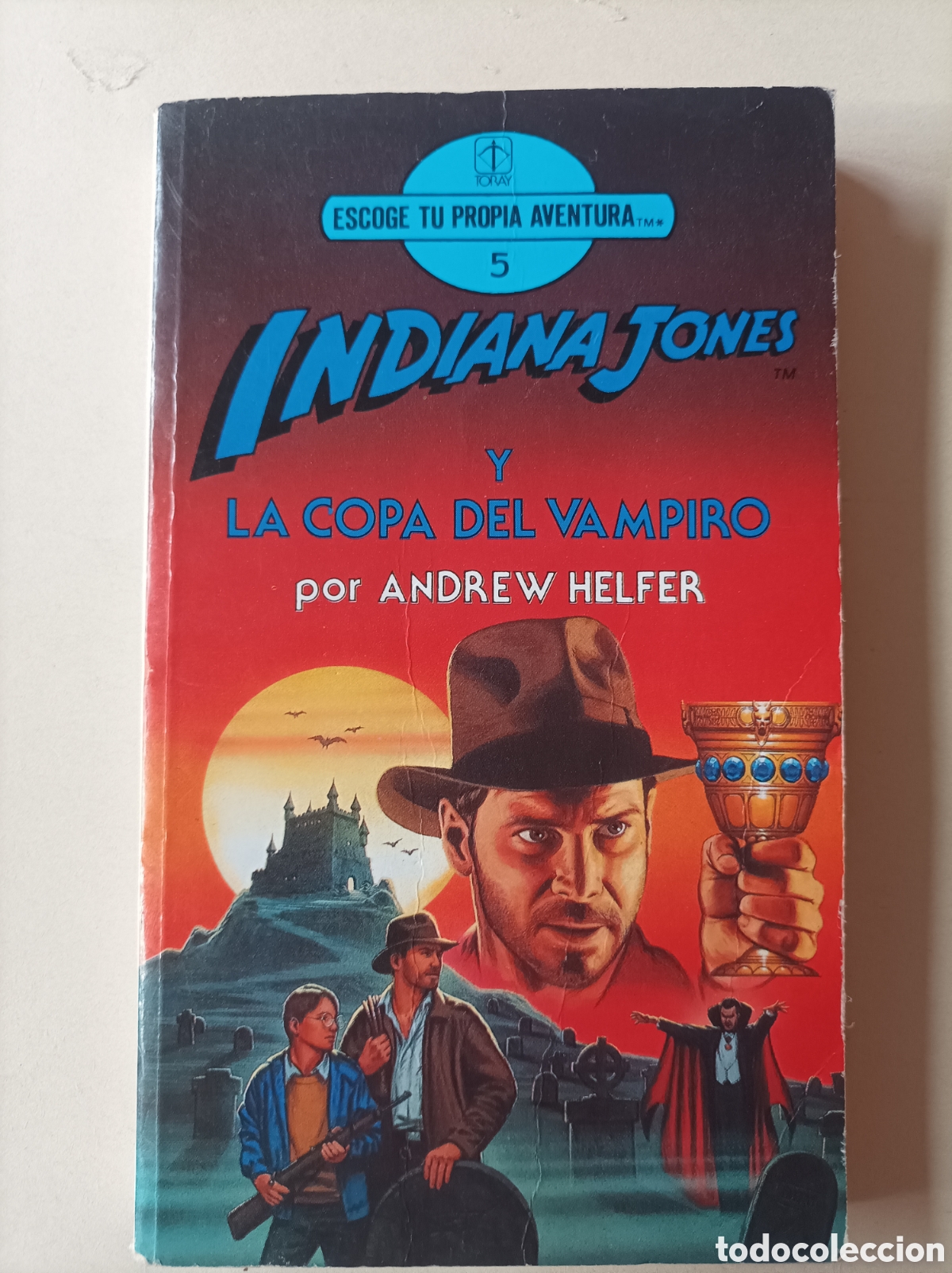 Libros de segunda mano: Indiana Jones y la copa del vampiro. Escoge tu propia aventura, 5 / Andrew Helfer