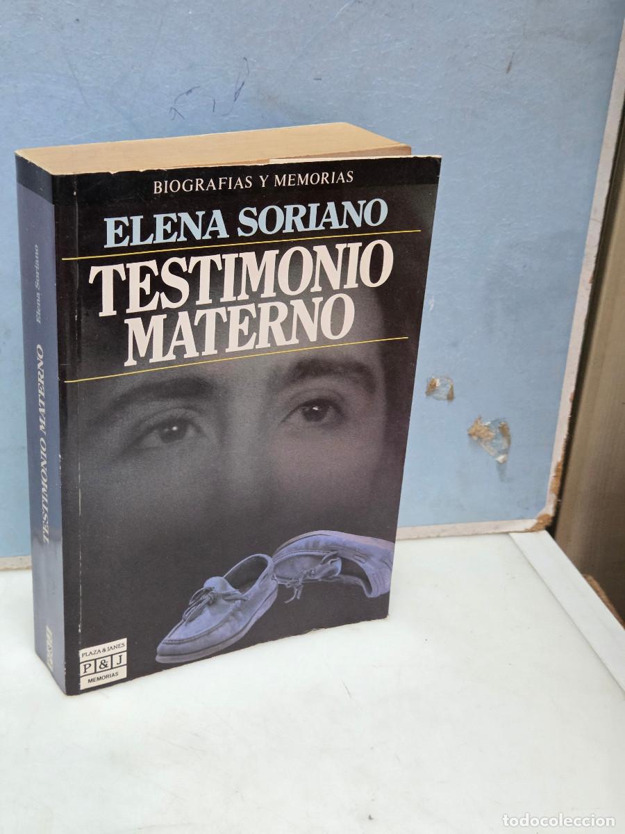 Libros de segunda mano: libro vintage testimonio materno