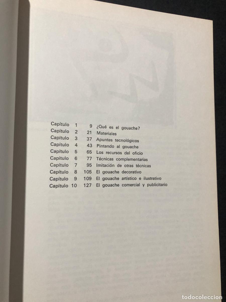 Libros de segunda mano: PINTANDO AL GOUACHE / JUAN T. COMAMALA / CEAC 1988 / SIN USAR - Foto 2