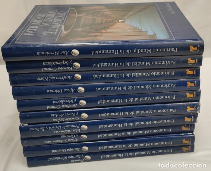Libros de segunda mano: PATRIMONIO MUNDIAL DE LA HUMANIDAD, RUEDA 2002, 10 TOMOS COMPLETA, LIBROS