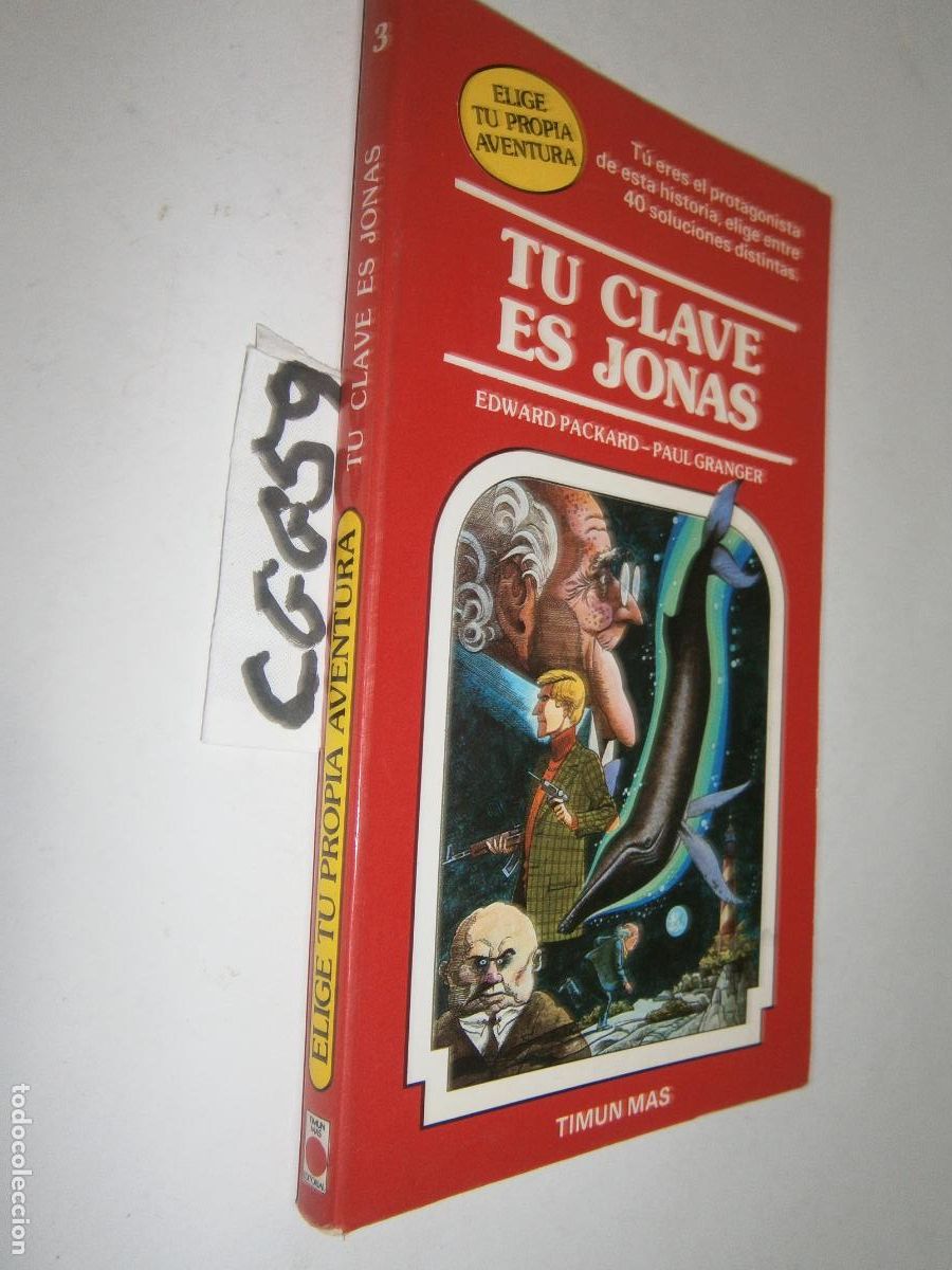 Libros de segunda mano: ELIGE TU PROPIA AVENTURA - TU CLAVE ES JONAS