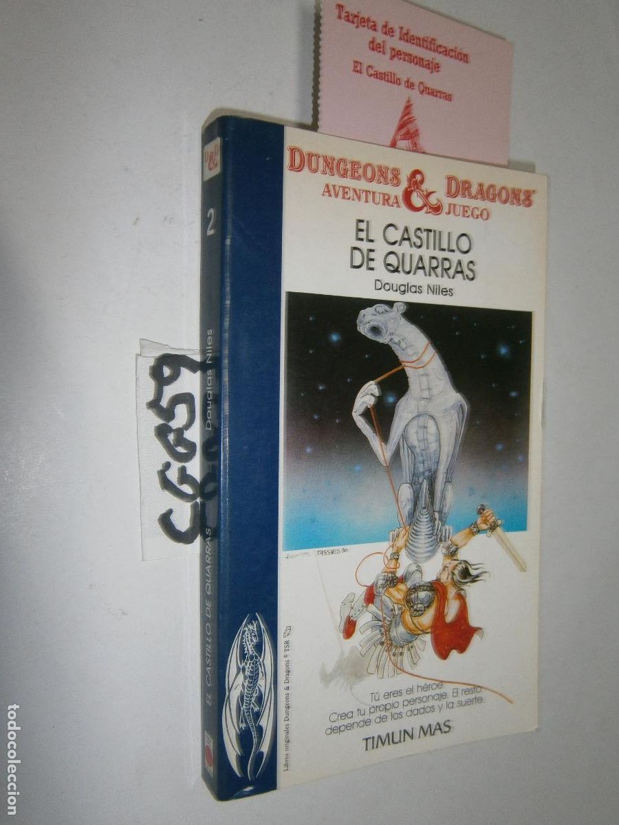 Libros de segunda mano: DRAGONES Y MAZMORRAS - EL CASTILLO QUARRAS
