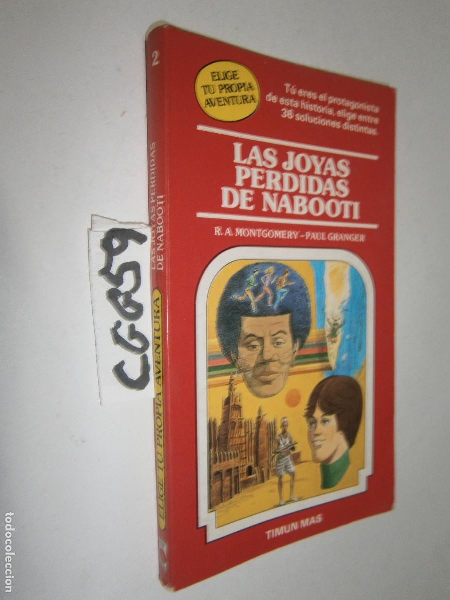 Libros de segunda mano: ELIGE TU PROPIA AVENTURA - LAS JOYAS PERDIDAS DE NABOTI