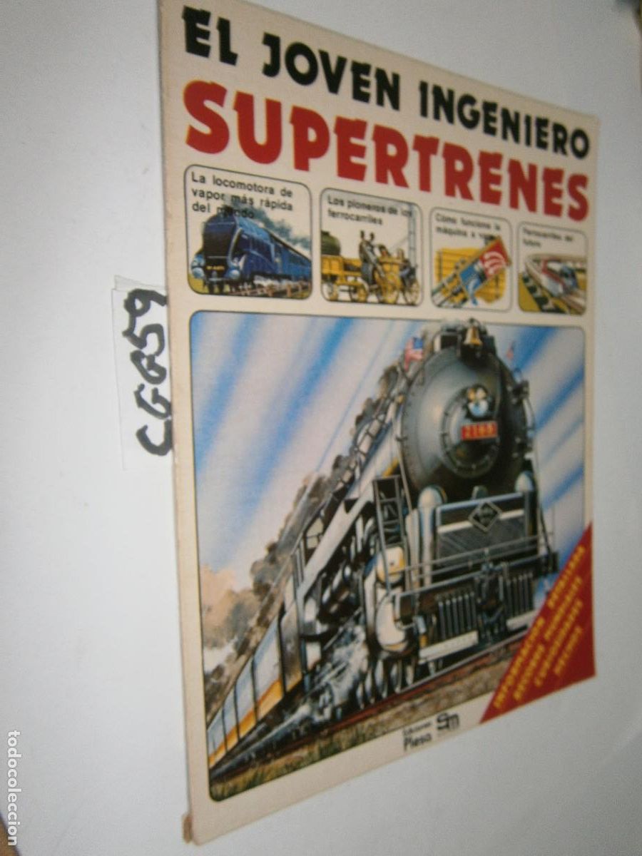 Libros de segunda mano: EL JOVEN INGENIERO - SUPERTRENES - Foto 1