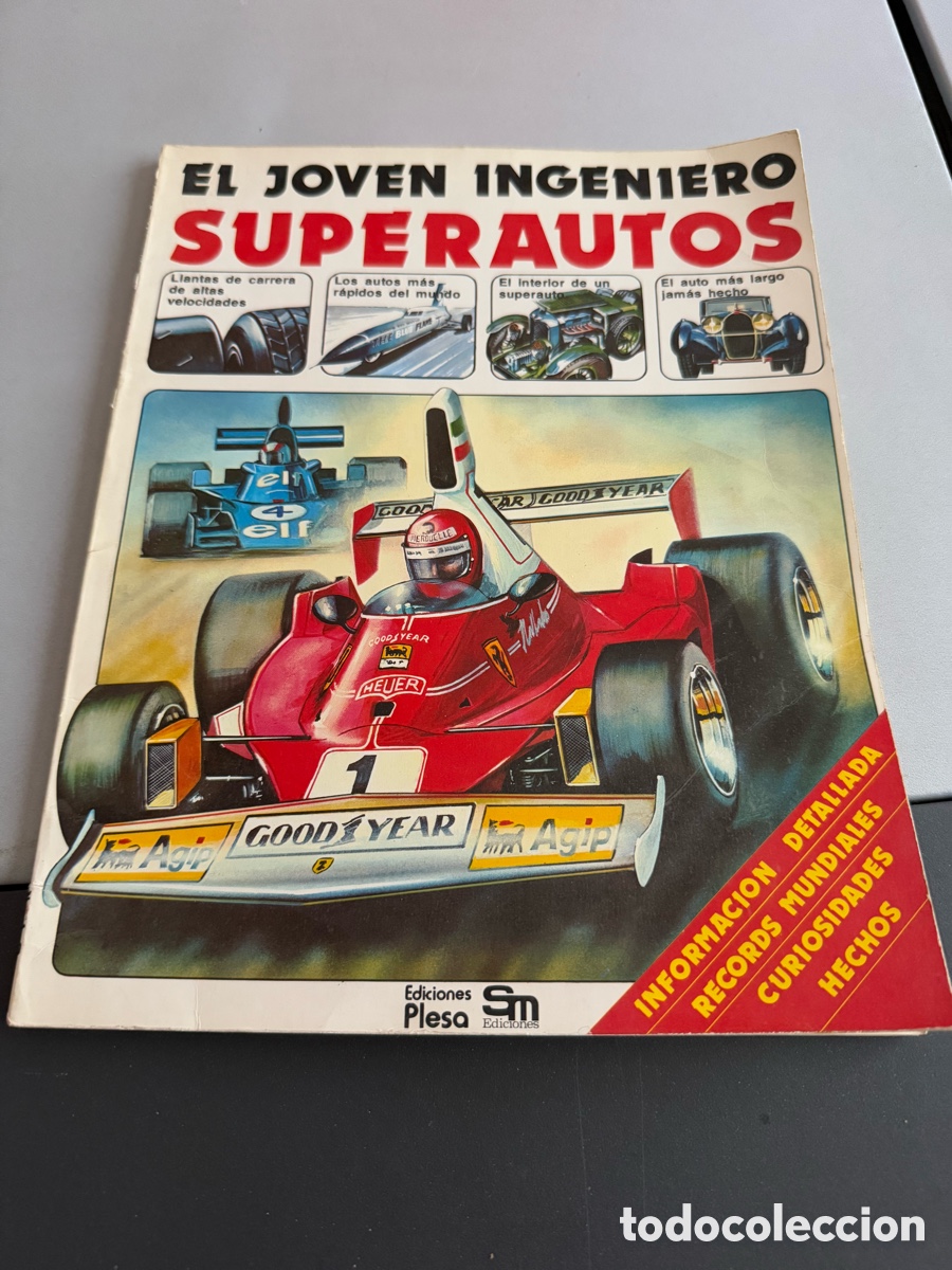 Libros de segunda mano: EL JOVEN INGENIERO SUPERAUTOS SM Ediciones Ediciones Plesa 1979