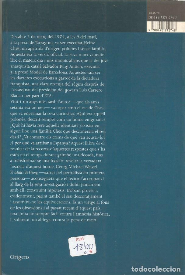 Libros de segunda mano: EL SILENCI DE GEORG - RA&Uacute;L M. RIEBENBAUER - Foto 5