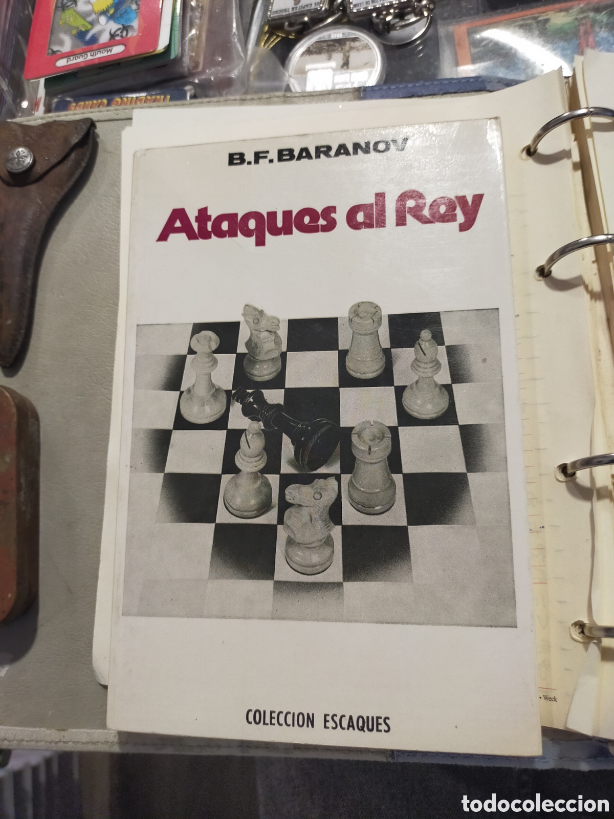 Libros de segunda mano: ATAQUES AL REY B. F. BARANOV COLECCI&Oacute;N ESCAQUES BUEN ESTADO