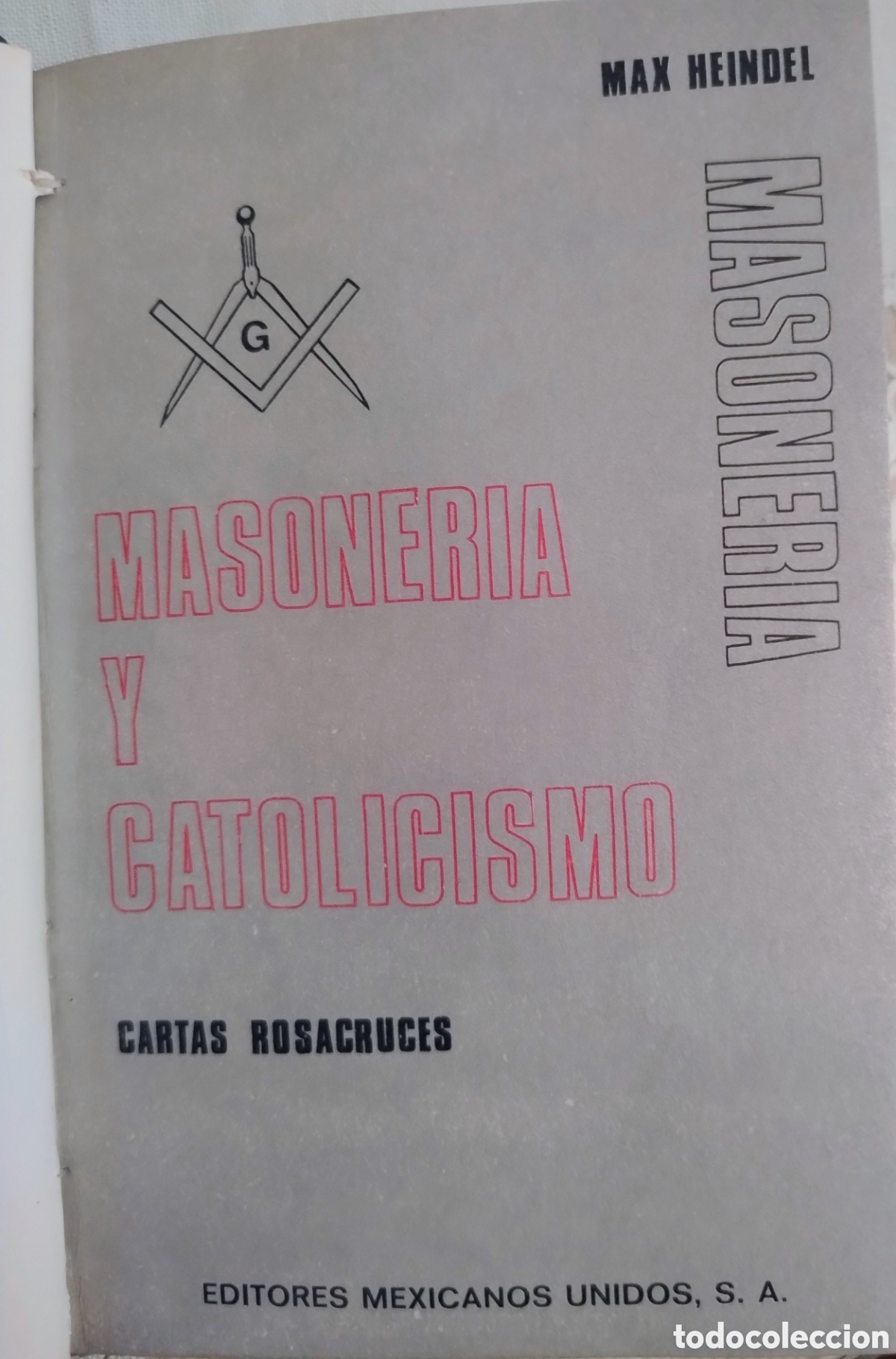 Libros de segunda mano: Masoner&iacute;a y catolicismo. - Foto 2