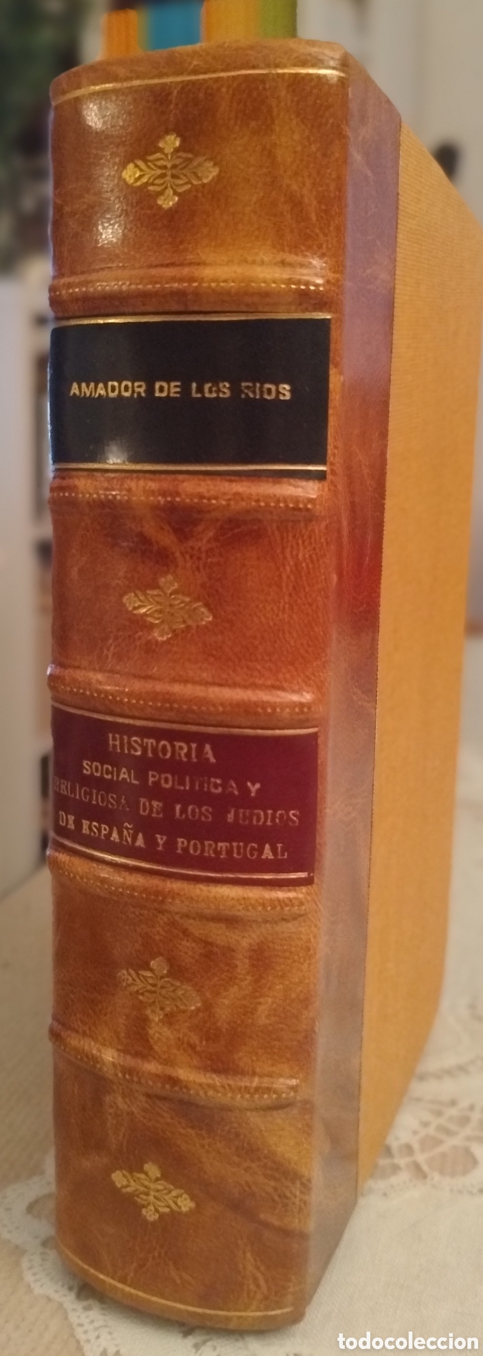 Libros de segunda mano: Historia social, pol&iacute;tica y religiosa de los jud&iacute;os de Espa&ntilde;a y Portugal