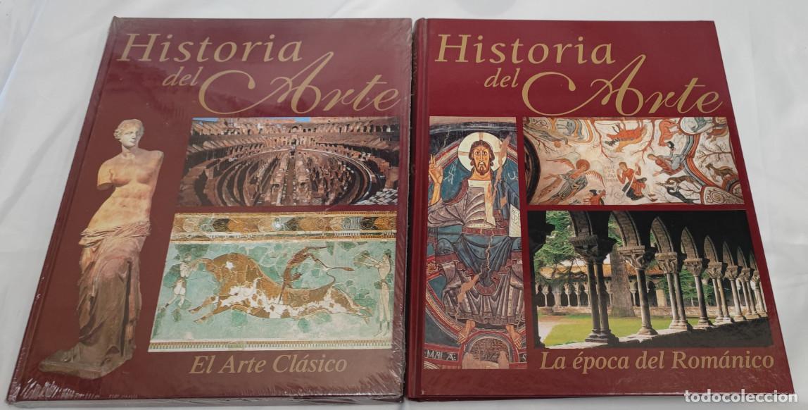Libros de segunda mano: 2 TOMOS HISTORIA DEL ARTE, EL ARTE CLASICO, LA EPOCA DEL ROMANICO, EDICIONES RUEDA 2008, LIBROS
