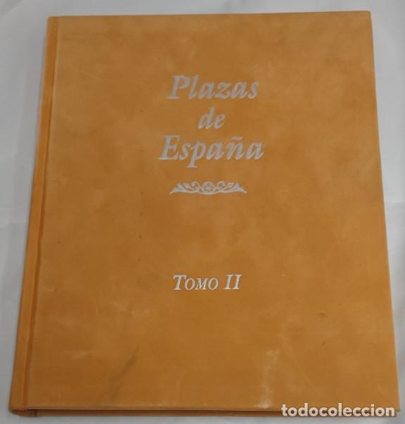 Libros de segunda mano: PLAZAS DE ESPA&Ntilde;A, CULTURAL MMV, LIBRO EN TERCIOPELO