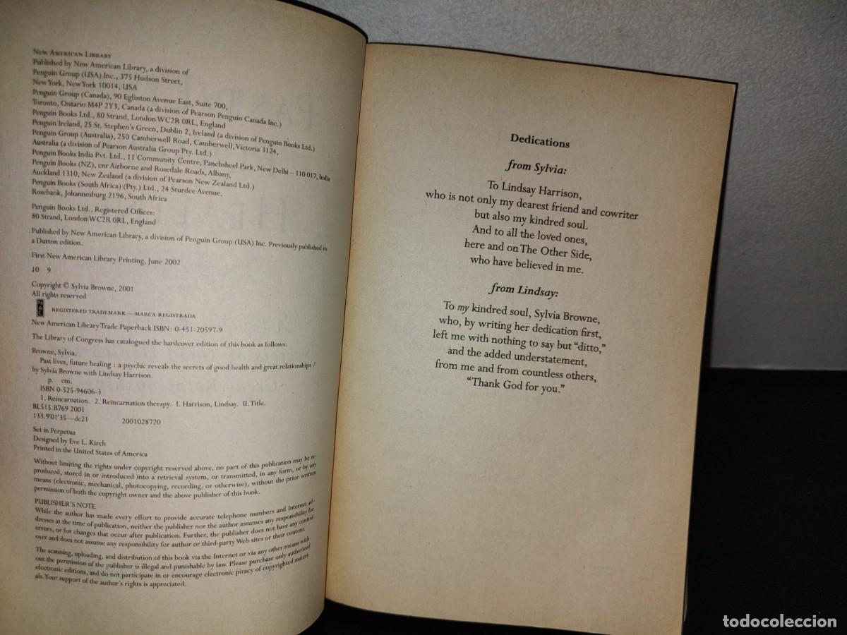 Libros de segunda mano: 216- Past Lives, Future Healing - Sylvia Browne - Foto 5