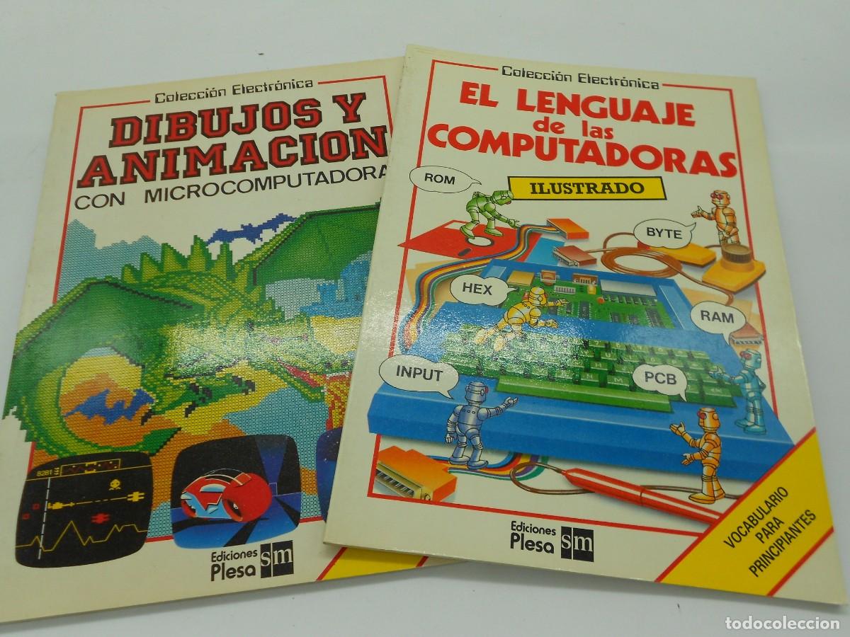 Libros de segunda mano: 2 libros colecion electronica ediciones plesa sm